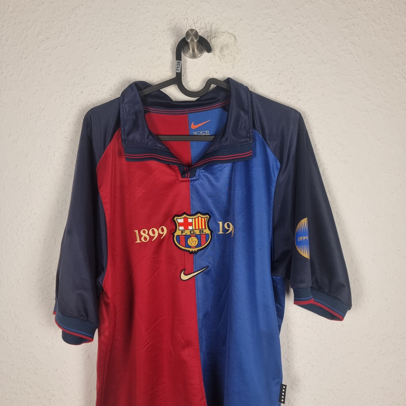 Trikot - FC Barcelona - Patrick Kluivert - 1999/2000 - M - Heim