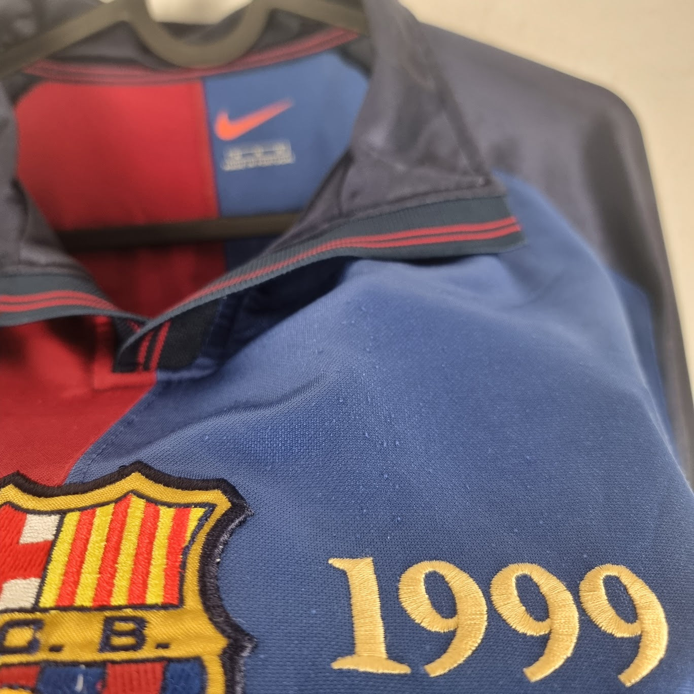 Trikot - FC Barcelona - Patrick Kluivert - 1999/2000 - M - Heim