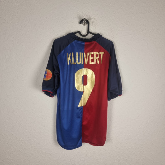 Trikot - FC Barcelona - Patrick Kluivert - 1999/2000 - M - Heim