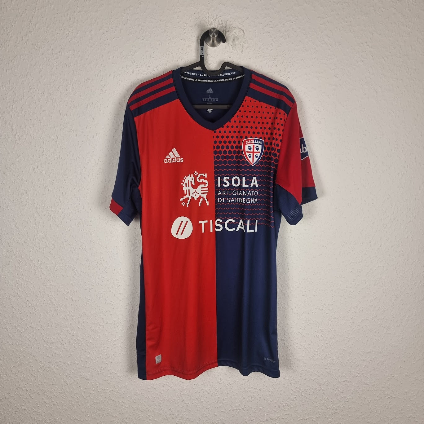 Trikot - Cagliari Calcio - João Pedro - 2021/2022 - L - Heim - Neu