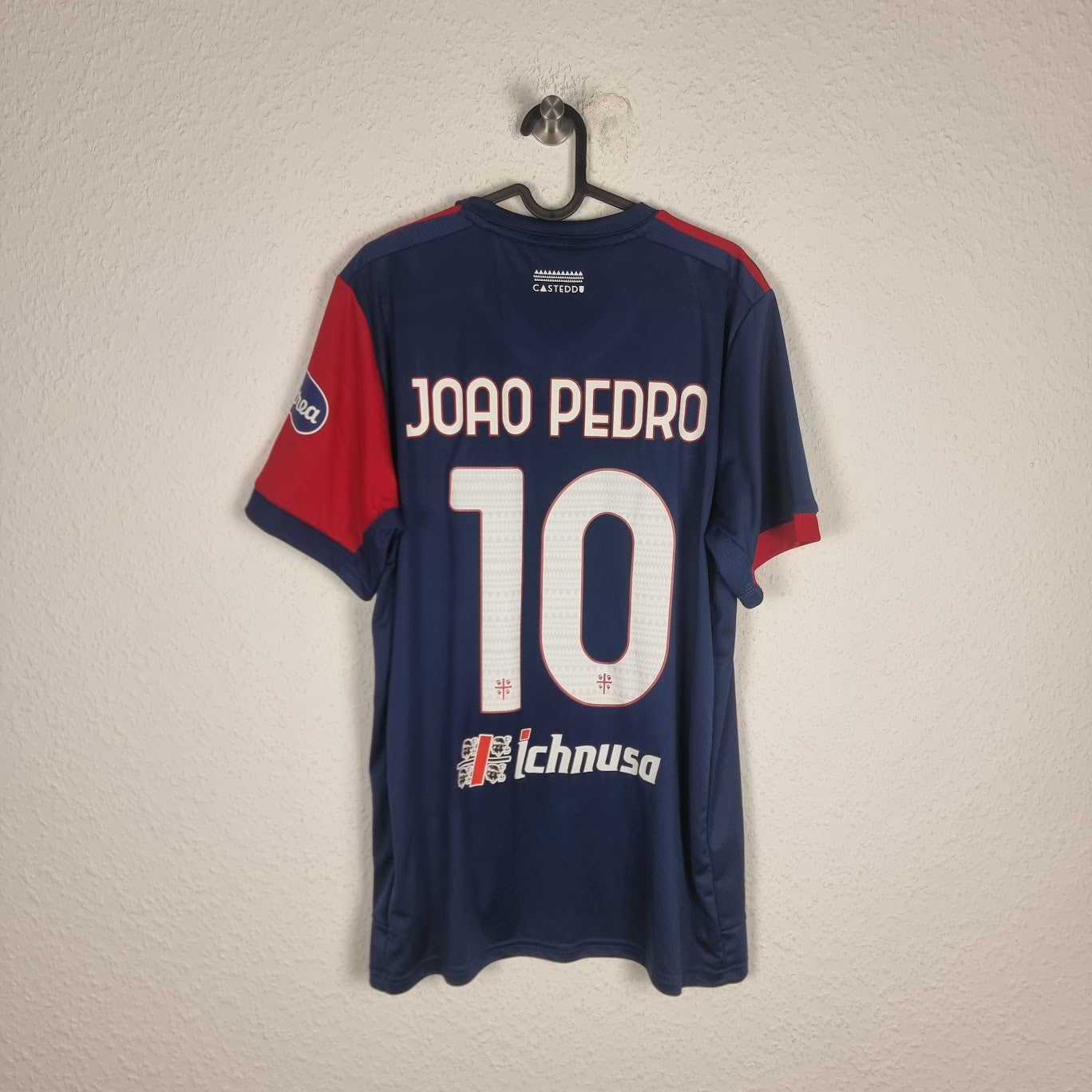 Trikot - Cagliari Calcio - João Pedro - 2021/2022 - L - Heim - Neu