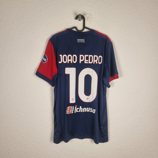 Trikot - Cagliari Calcio - João Pedro - 2021/2022 - L - Heim - Neu