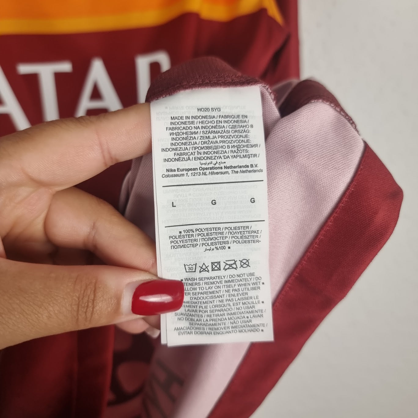 Trikot - AS Rom - Nicolò Zaniolo - 2020/2021 - L - Heim - Neu