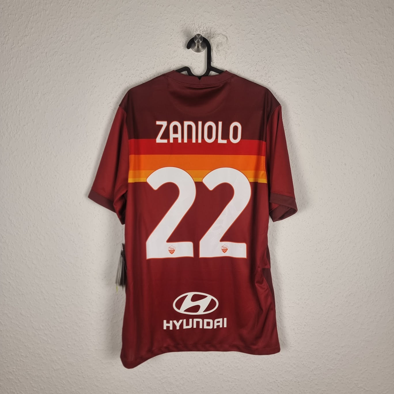 Trikot - AS Rom - Nicolò Zaniolo - 2020/2021 - L - Heim - Neu