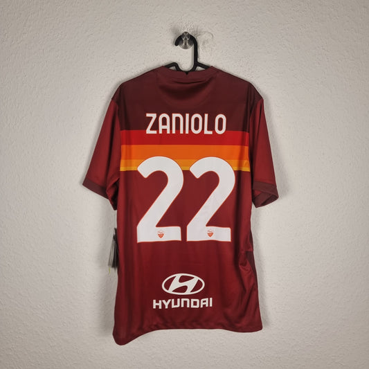 Trikot - AS Rom - Nicolò Zaniolo - 2020/2021 - L - Heim - Neu