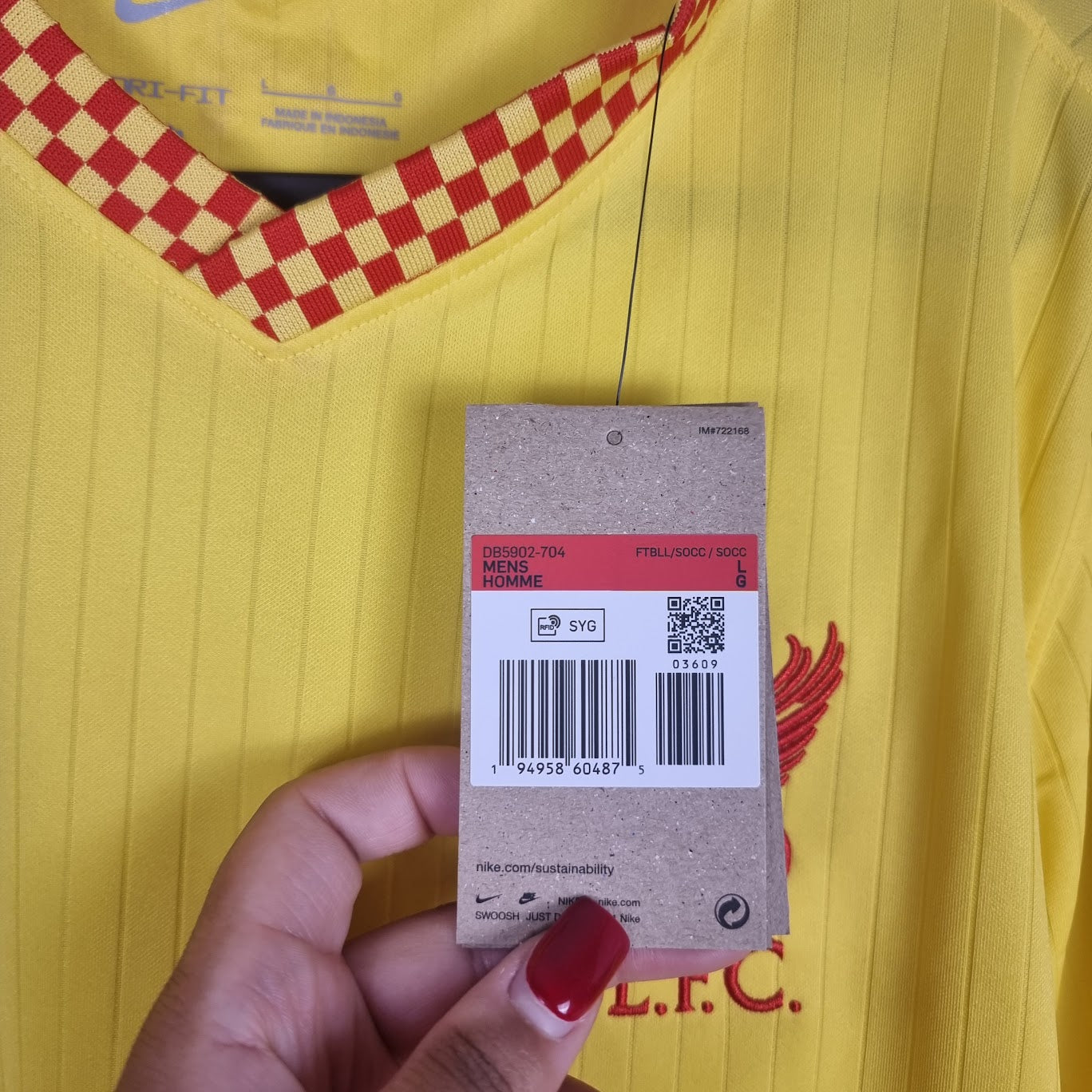 Trikot - FC Liverpool - Mohamed Salah - 2021/2022 - L - Auswärts - Neu