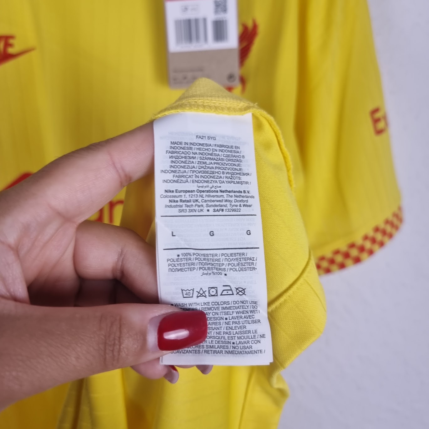 Trikot - FC Liverpool - Mohamed Salah - 2021/2022 - L - Auswärts - Neu