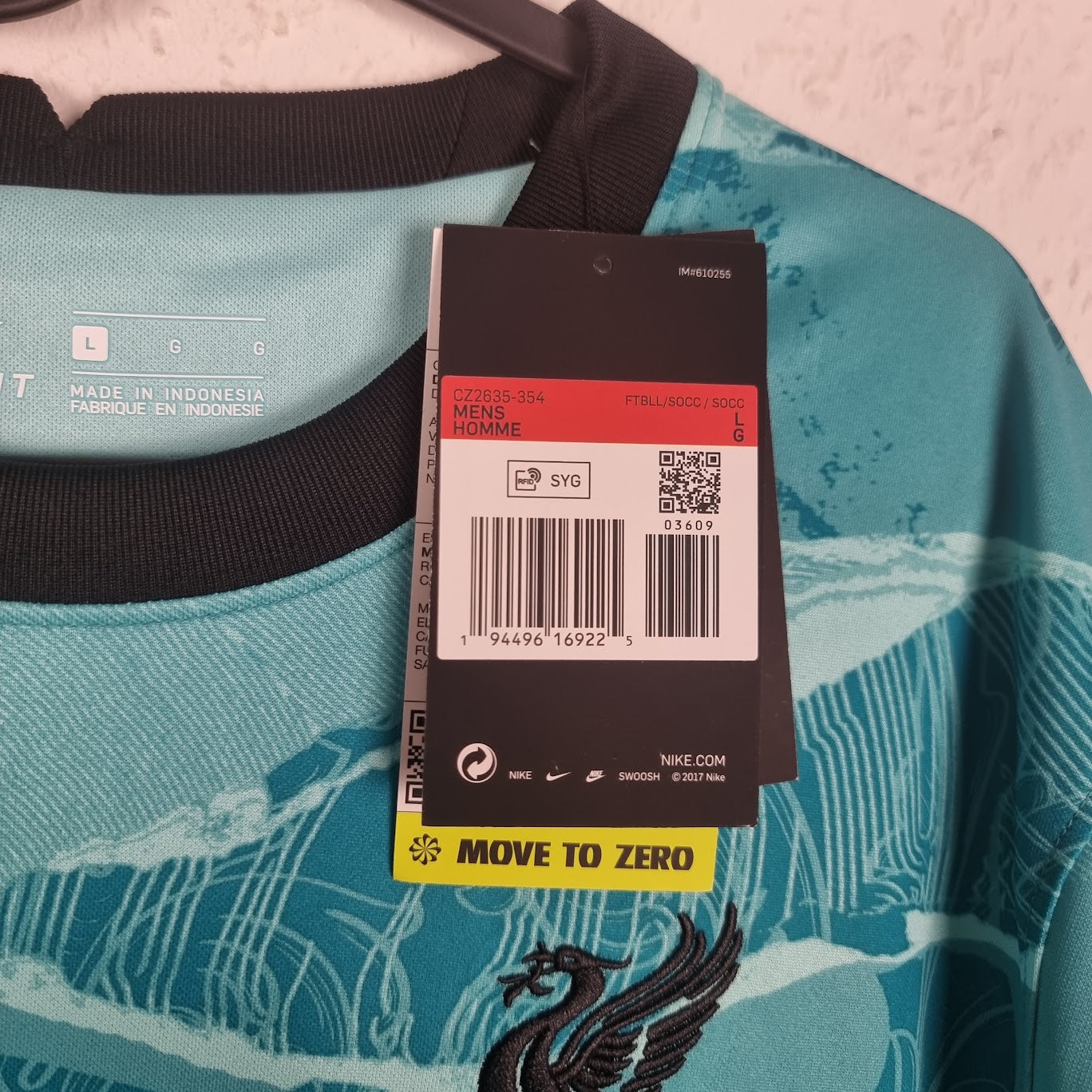 Trikot - FC Liverpool - 2020/2021 - L - Auswärts - Neu