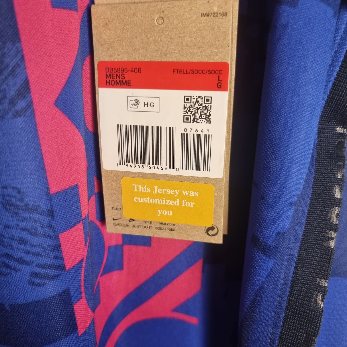 Trikot - FC Barcelona - Ansu Fati - 2021/2022 - L - Drittes - Neu