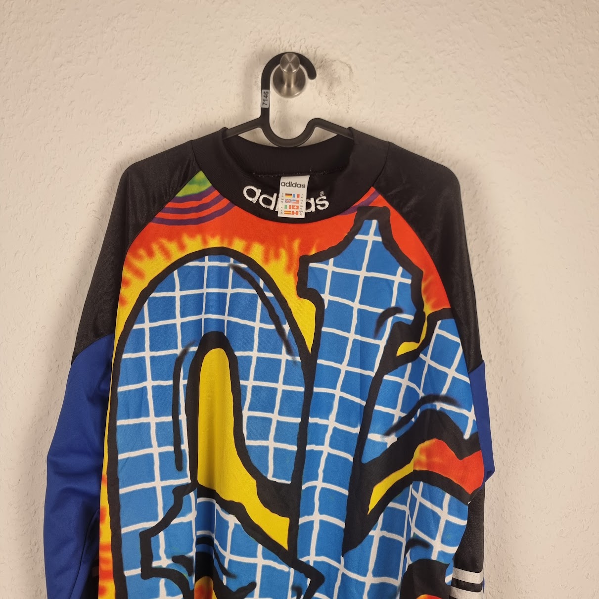 Jersey - Vintage Adidas Template - 90s - XL - Goalkeeper