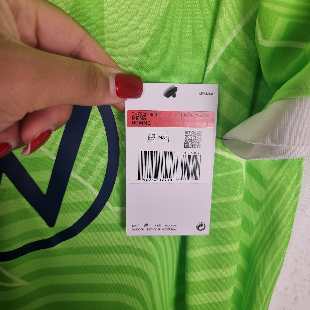 Trikot - VfL Wolfsburg - Maximilian Arnold - 2021/2022 - L - Sonder - Neu