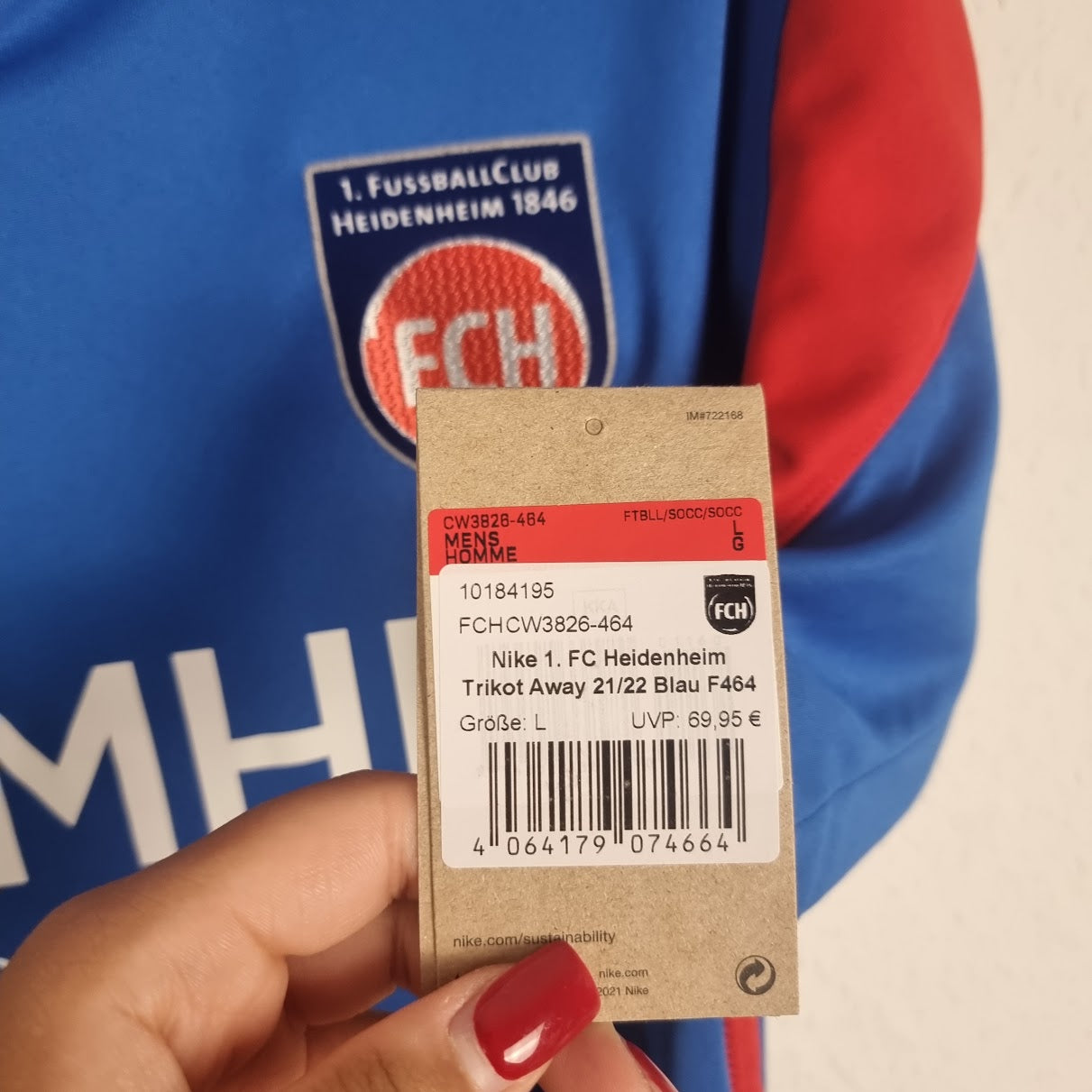 Jersey - 1. FC Heidenheim - Christian Kühlwetter - 2023/2024 - L - Home - New