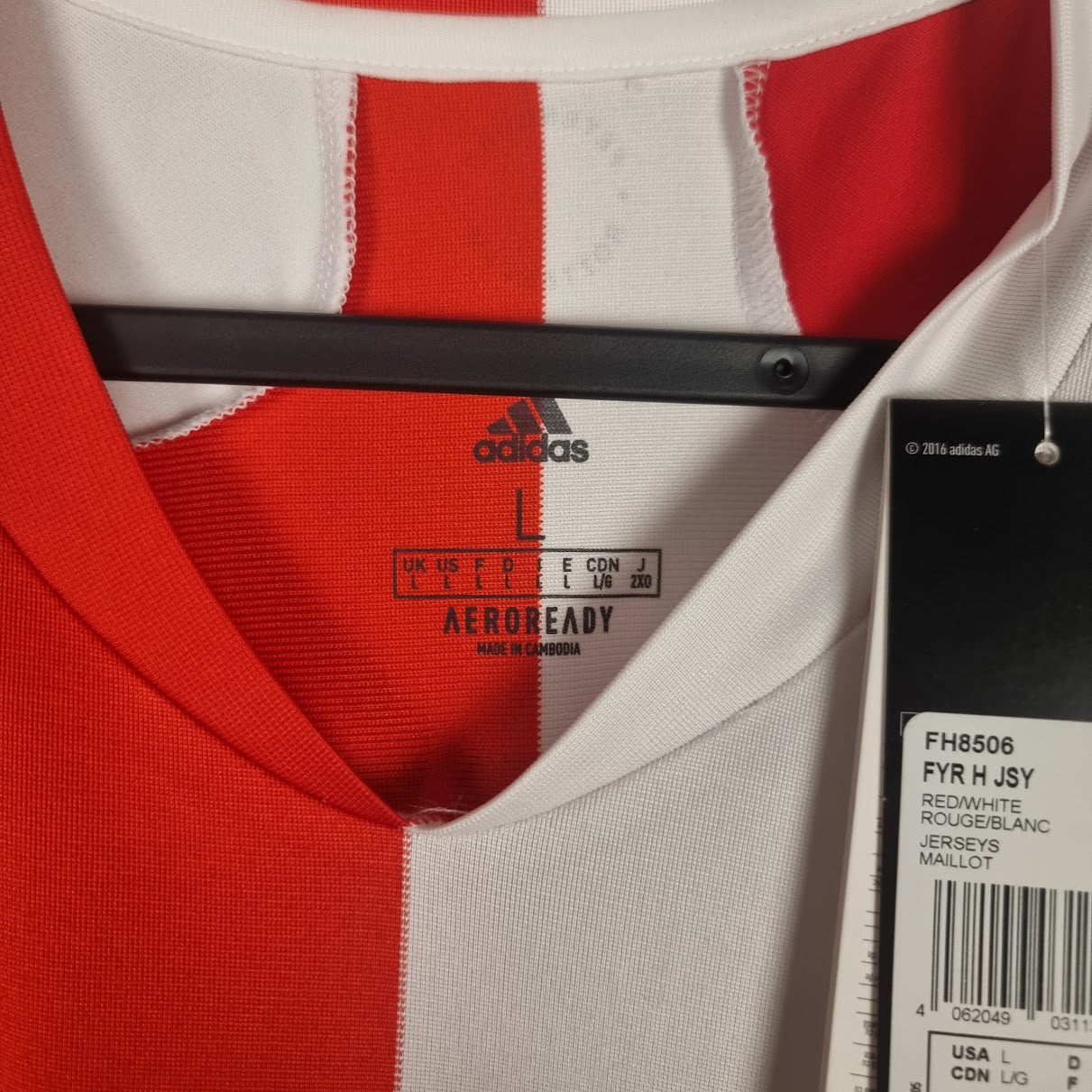 Trikot - Feyenoord Rotterdam - Luis Sinisterra - 2020/2021 - L - Heim - Neu