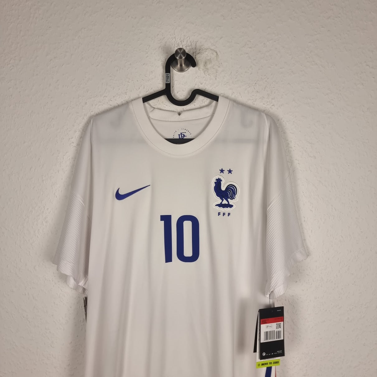 Trikot - Frankreich - Kylian Mbappé - 2020/2021 - L - Auswärts - Neu