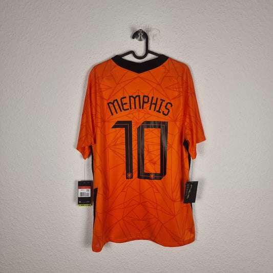 Jersey - Netherlands - Memphis Depay - 2020/2021 - L - Home - New