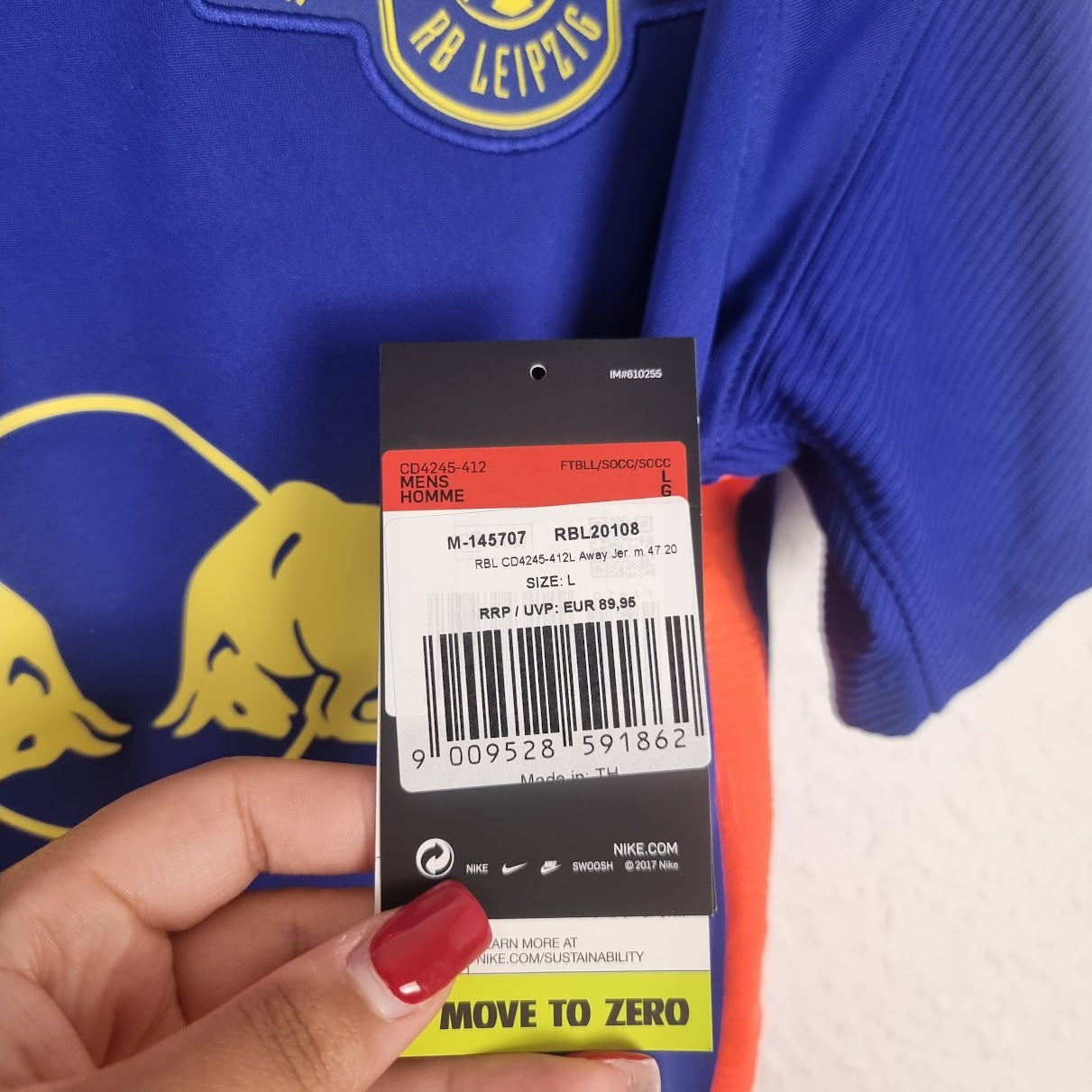 Jersey - RB Leipzig - Dani Olmo - 2020/2021 - L - Away - New