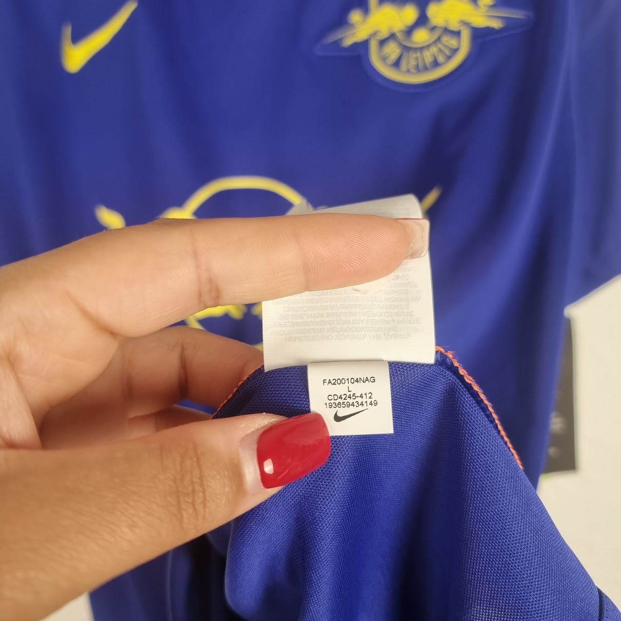Jersey - RB Leipzig - Dani Olmo - 2020/2021 - L - Away - New