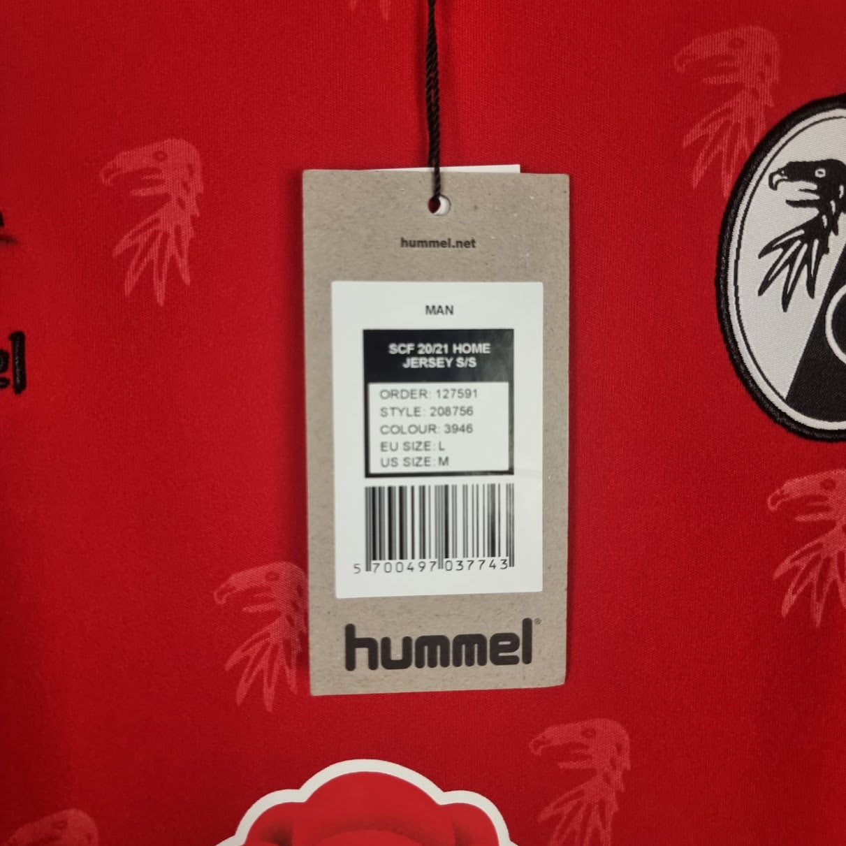 Jersey - SC Freiburg - Ermedin Demirović - 2021/2022 - L - Home - New