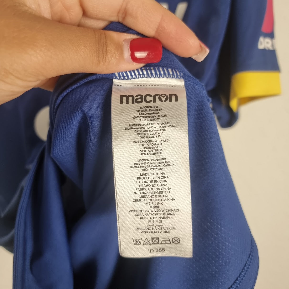 Trikot - Hellas Verona - Yayah Kallon - 2022/2023 - XL - Heim