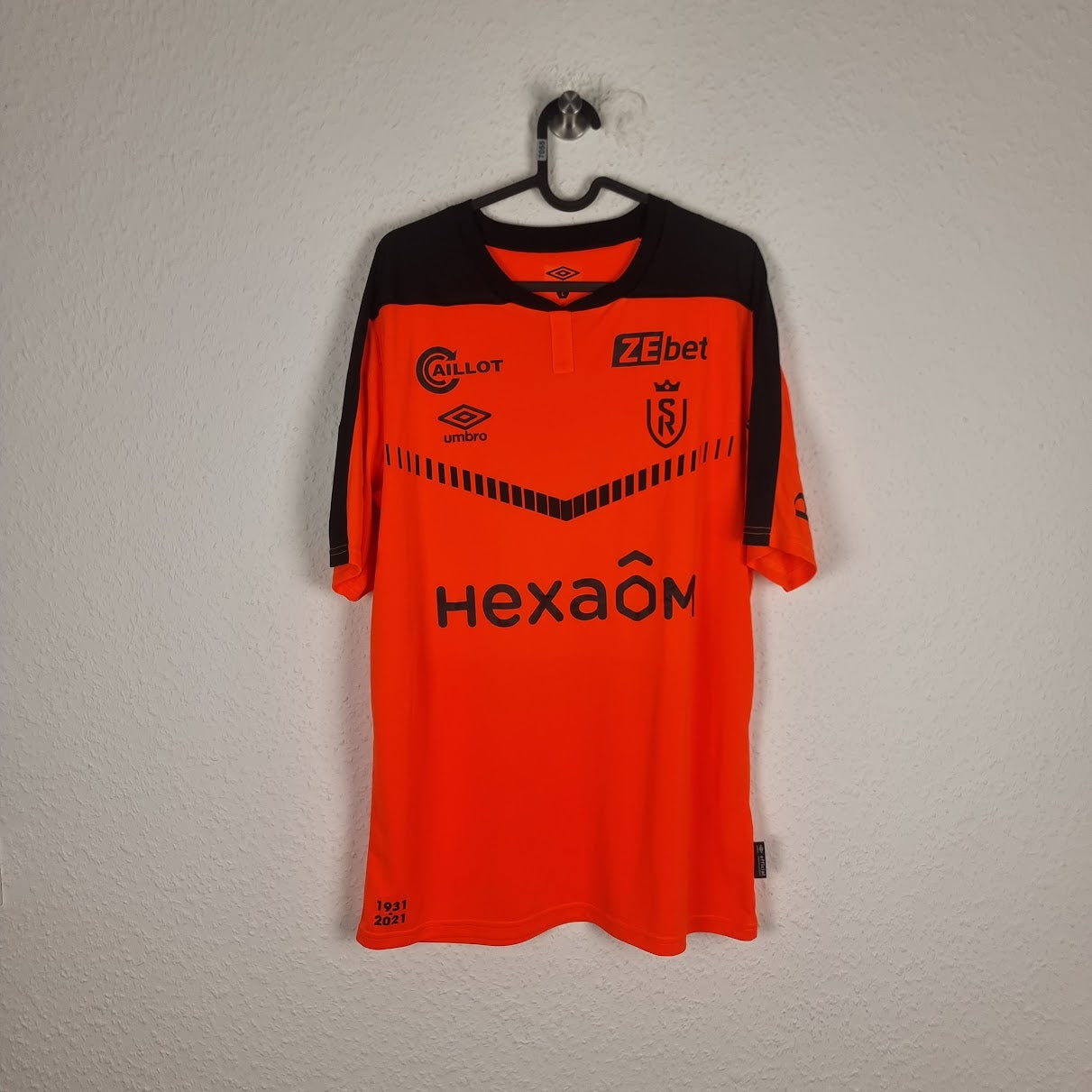 Jersey - Stade Reims - Nathanaël Mbuku - 2020/2021 - L - Third