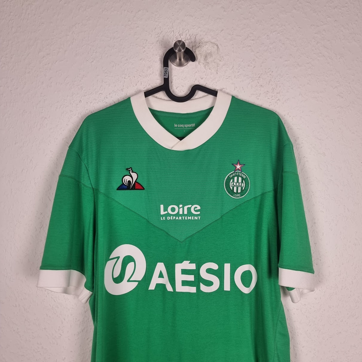 Trikot - AS Saint-Étienne - Adil Aouchiche - 2020/2021 - L - Heim - Neu