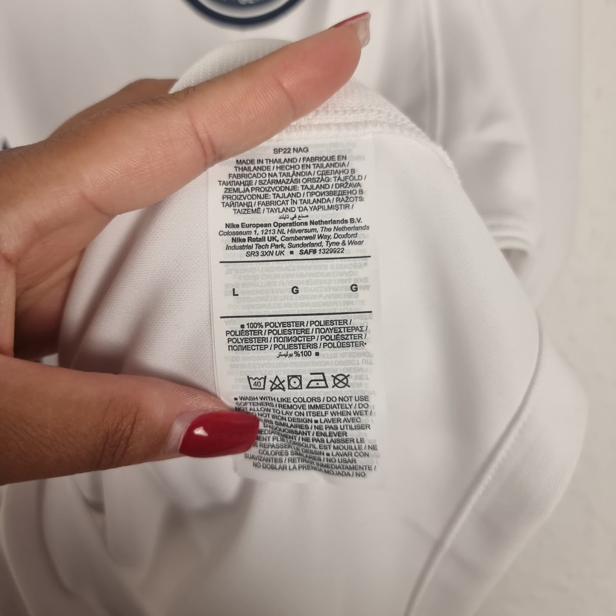Jersey - Paris Saint-Germain - Lionel Messi - 2021/2022 - L - Away - New