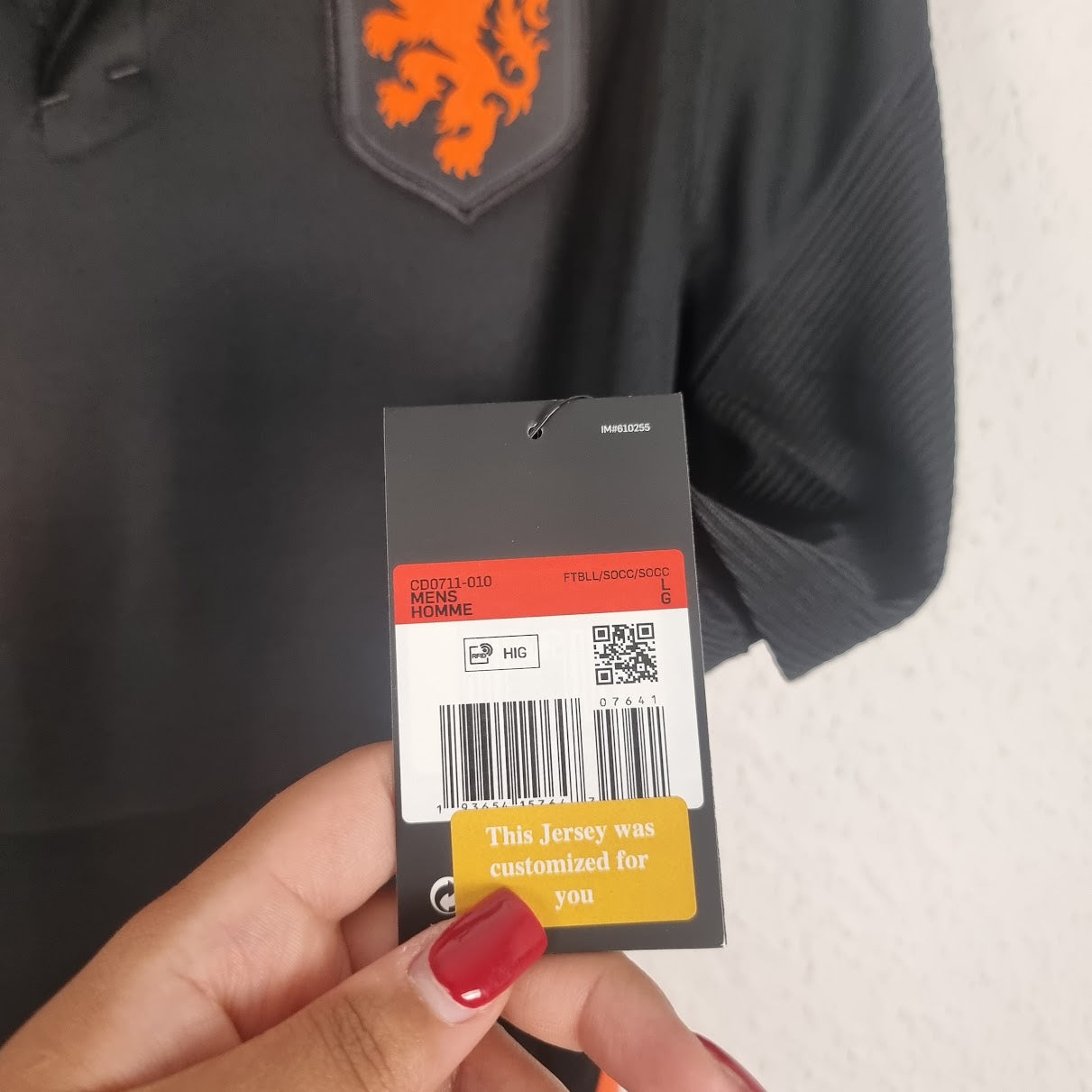 Jersey - Netherlands - Frenkie de Jong - 2020/2021 - L - Away - New