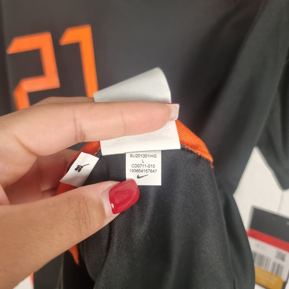 Jersey - Netherlands - Frenkie de Jong - 2020/2021 - L - Away - New