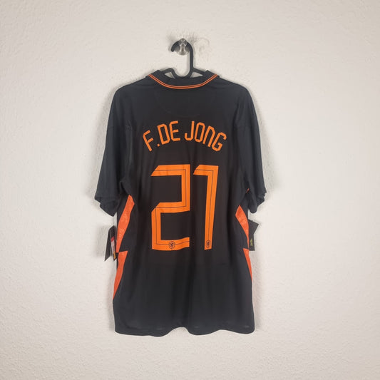 Jersey - Netherlands - Frenkie de Jong - 2020/2021 - L - Away - New
