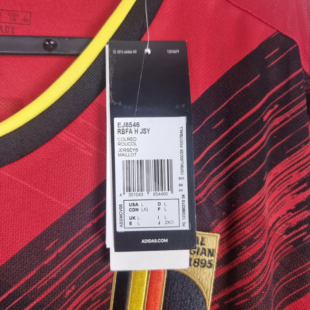Jersey - Belgium - Yannick Carrasco - 2020/2021 - L - Home - New