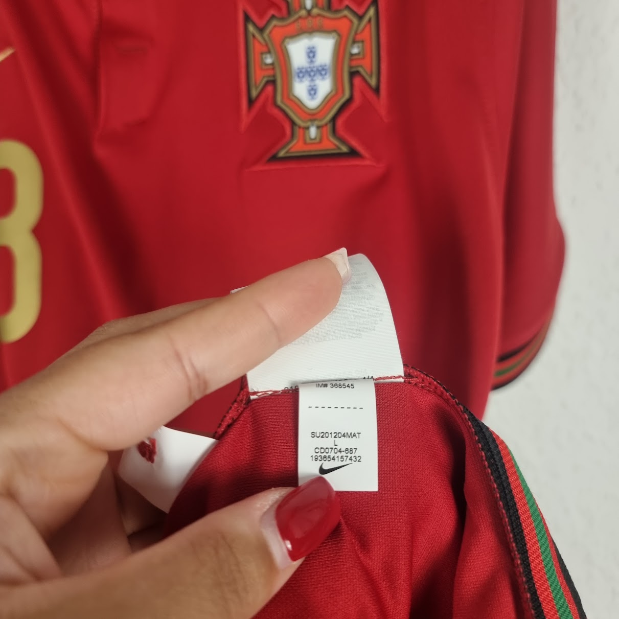 Trikot - Portugal - João Félix - 2020/2021 - L - Heim - Neu