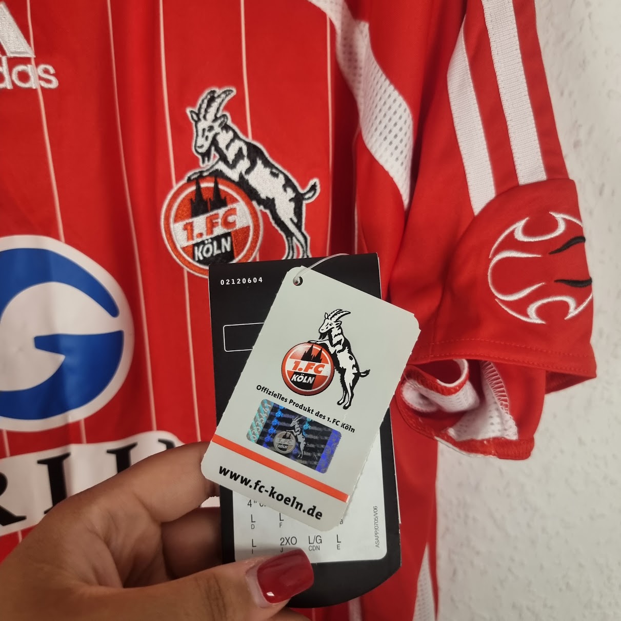Jersey - 1. FC Köln - Andrejs Kovalenko - 2005/2006 - L - Home - New