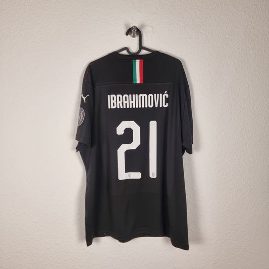 Trikot - AC Mailand - Zlatan Ibrahimović - 2019/2020 - XXL - Drittes