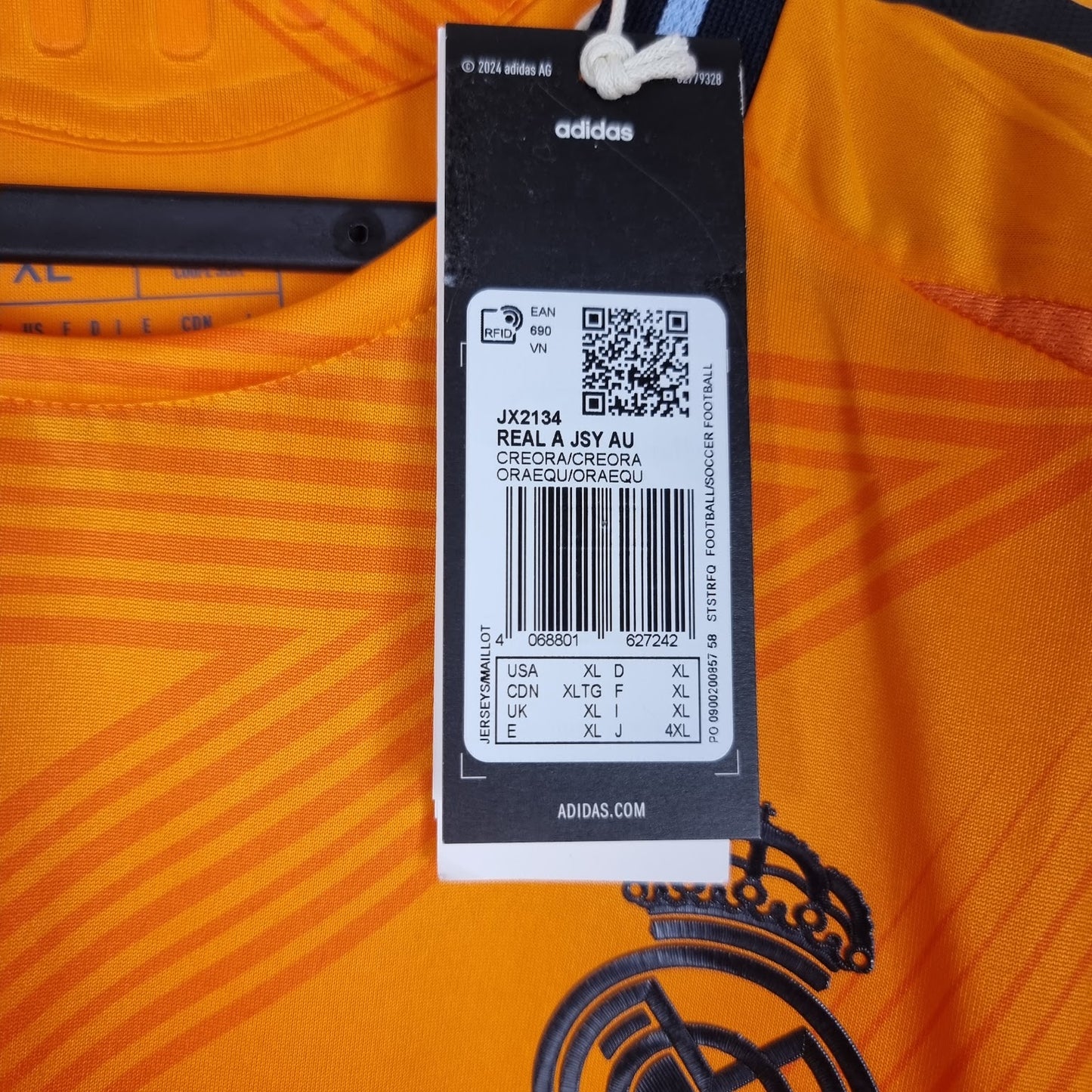 Trikot - Real Madrid - 2024/2025 - XL - Auswärts - Neu