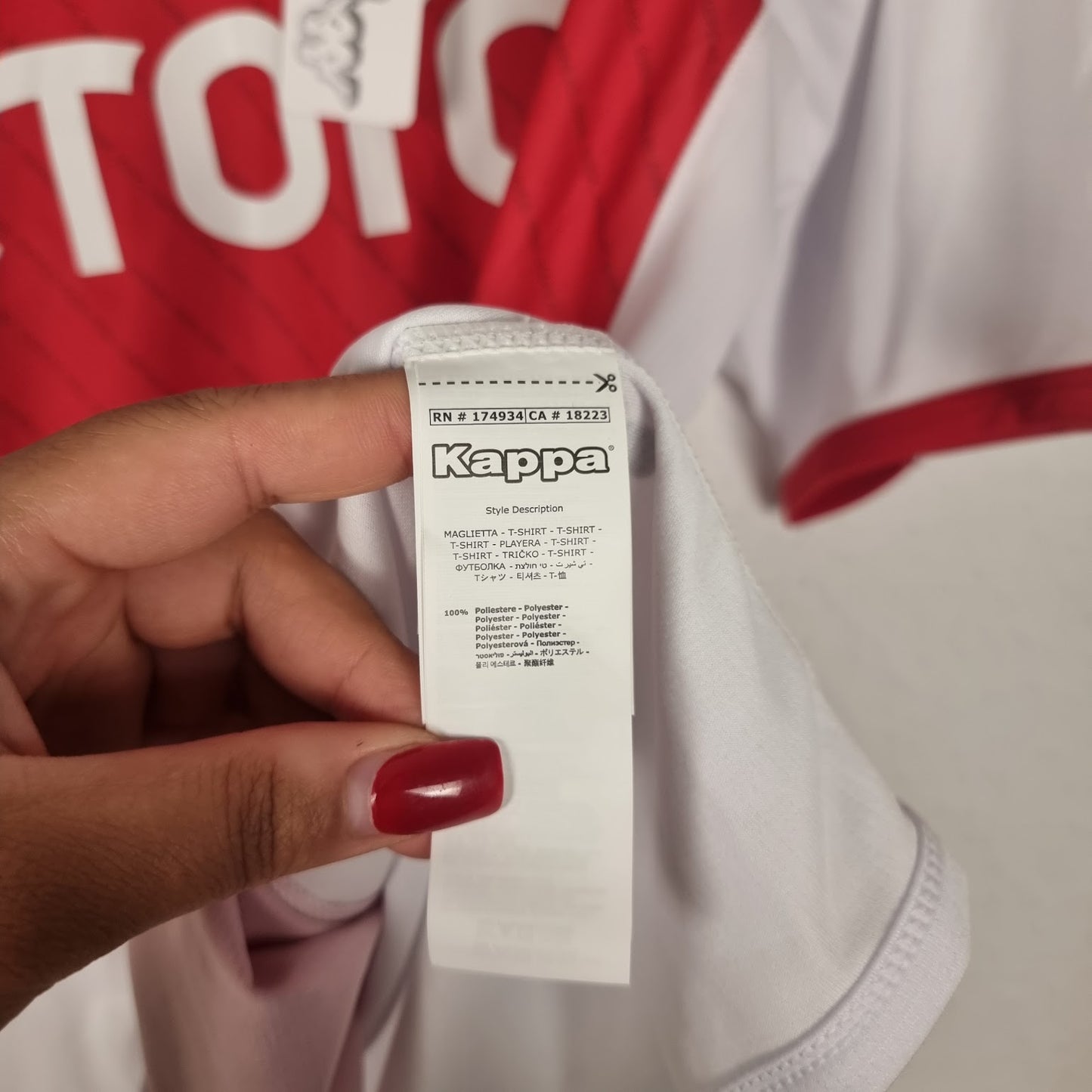 Trikot - AS Monaco - 2022/2023 - XL - Heim - Neu