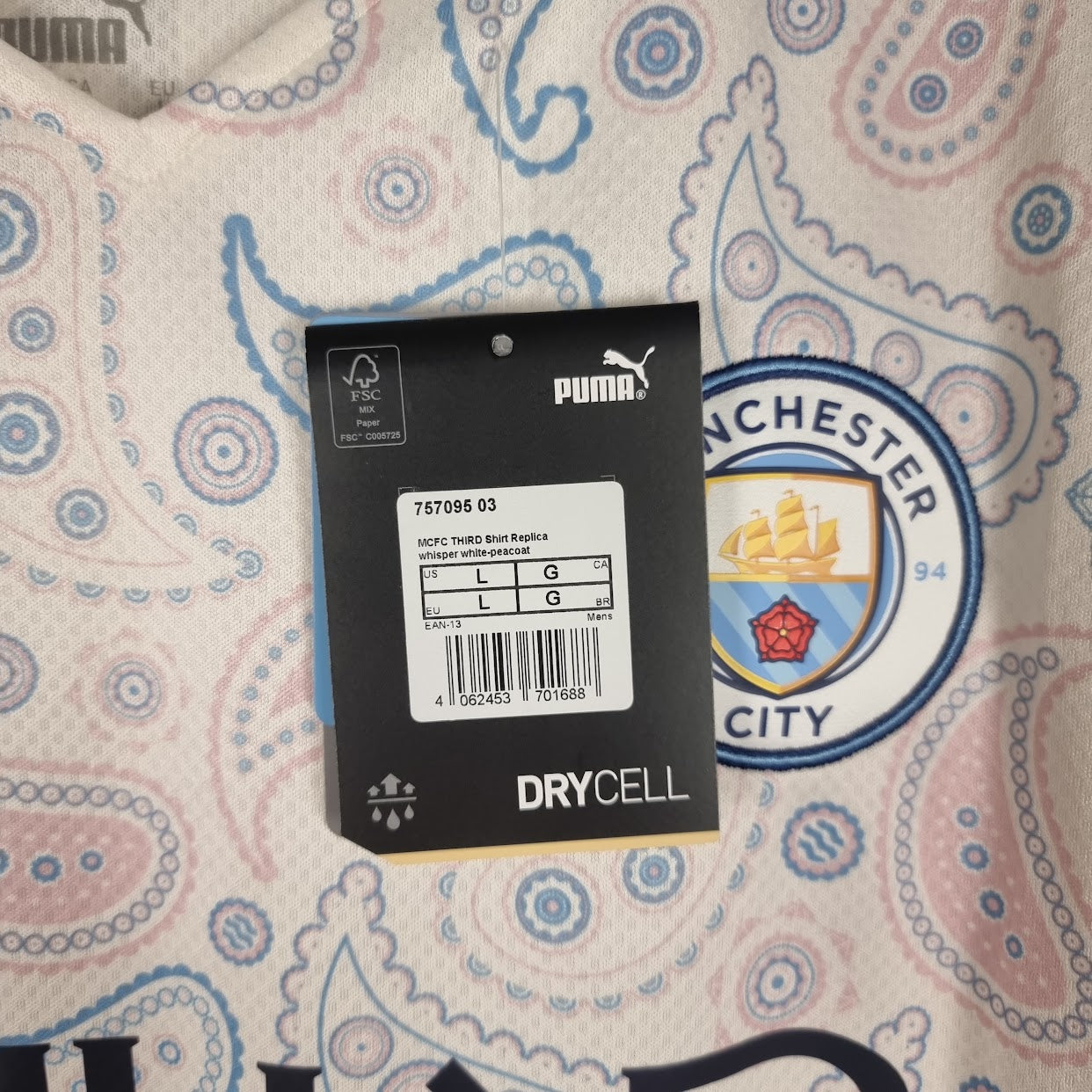 Trikot - Manchester City - Phil Foden - 2020/2021 - L - Drittes - Neu