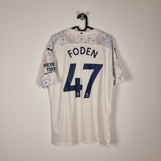 Trikot - Manchester City - Phil Foden - 2020/2021 - L - Drittes - Neu