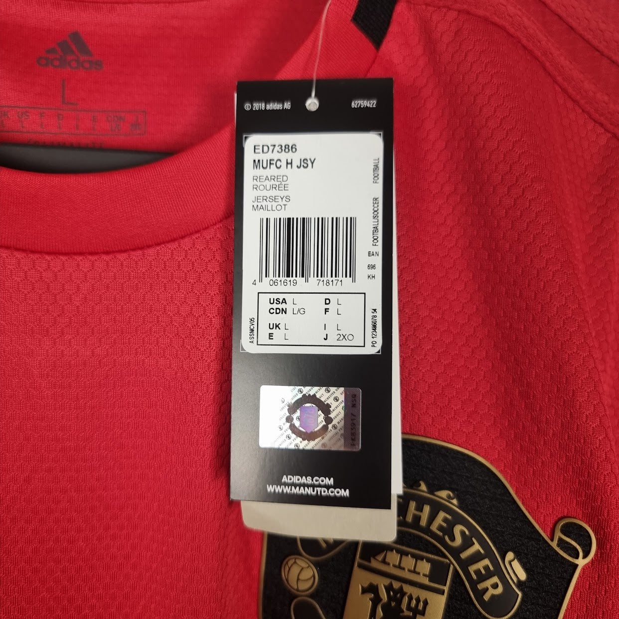 Trikot - Manchester United - Paul Pogba - 2019/2020 - L - Heim - Neu