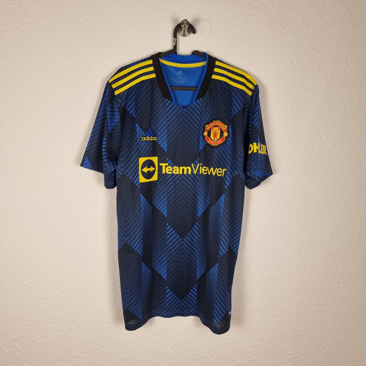 Trikot - Manchester United - Bruno Fernandes - 2021/2022 - L - Drittes - Neu