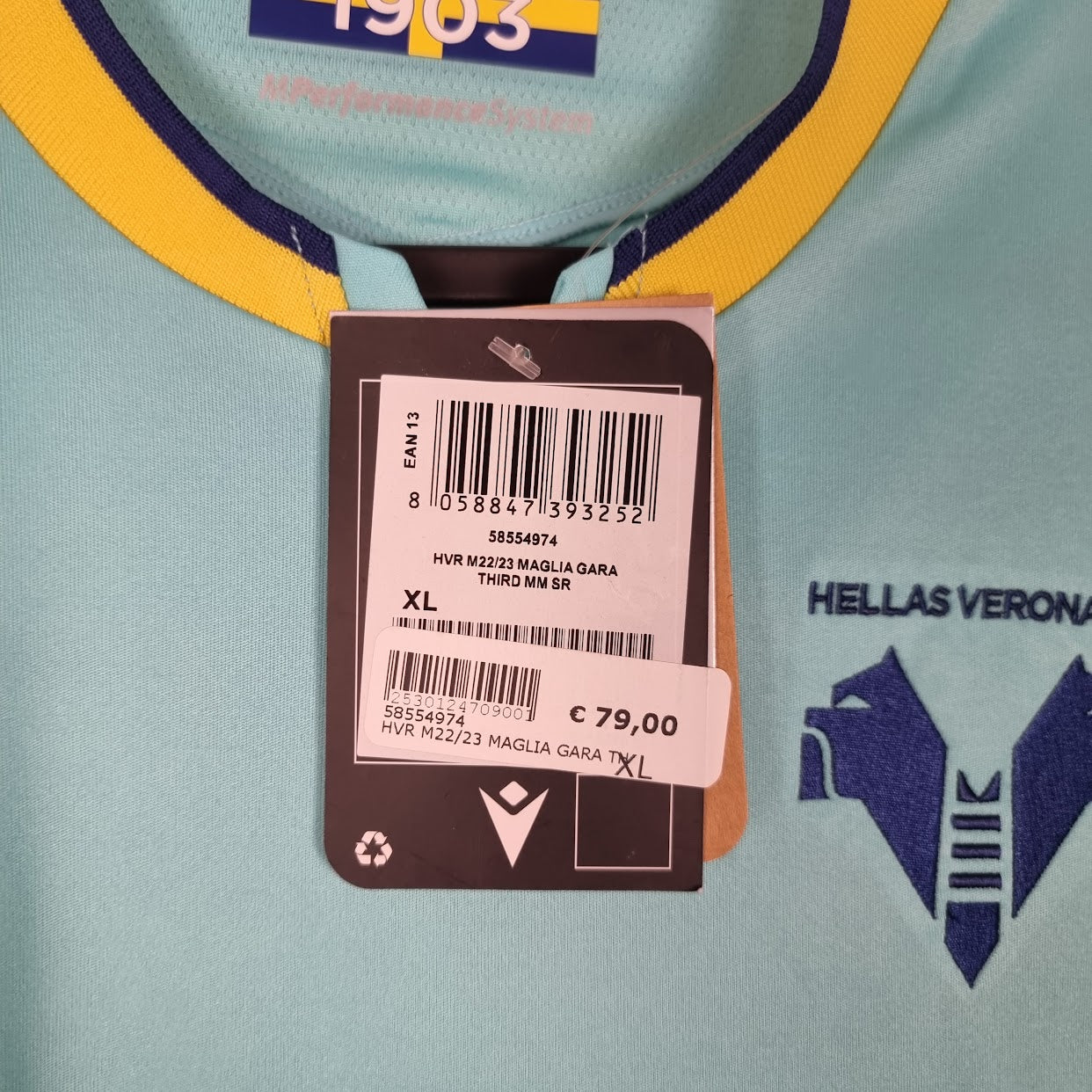 Jersey - Hellas Verona - Cyril Ngonge - 2022/2023 - XL - Third - New
