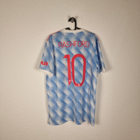 Trikot - Manchester United - Marcus Rashford - 2021/2022 - L - Auswärts - Neu