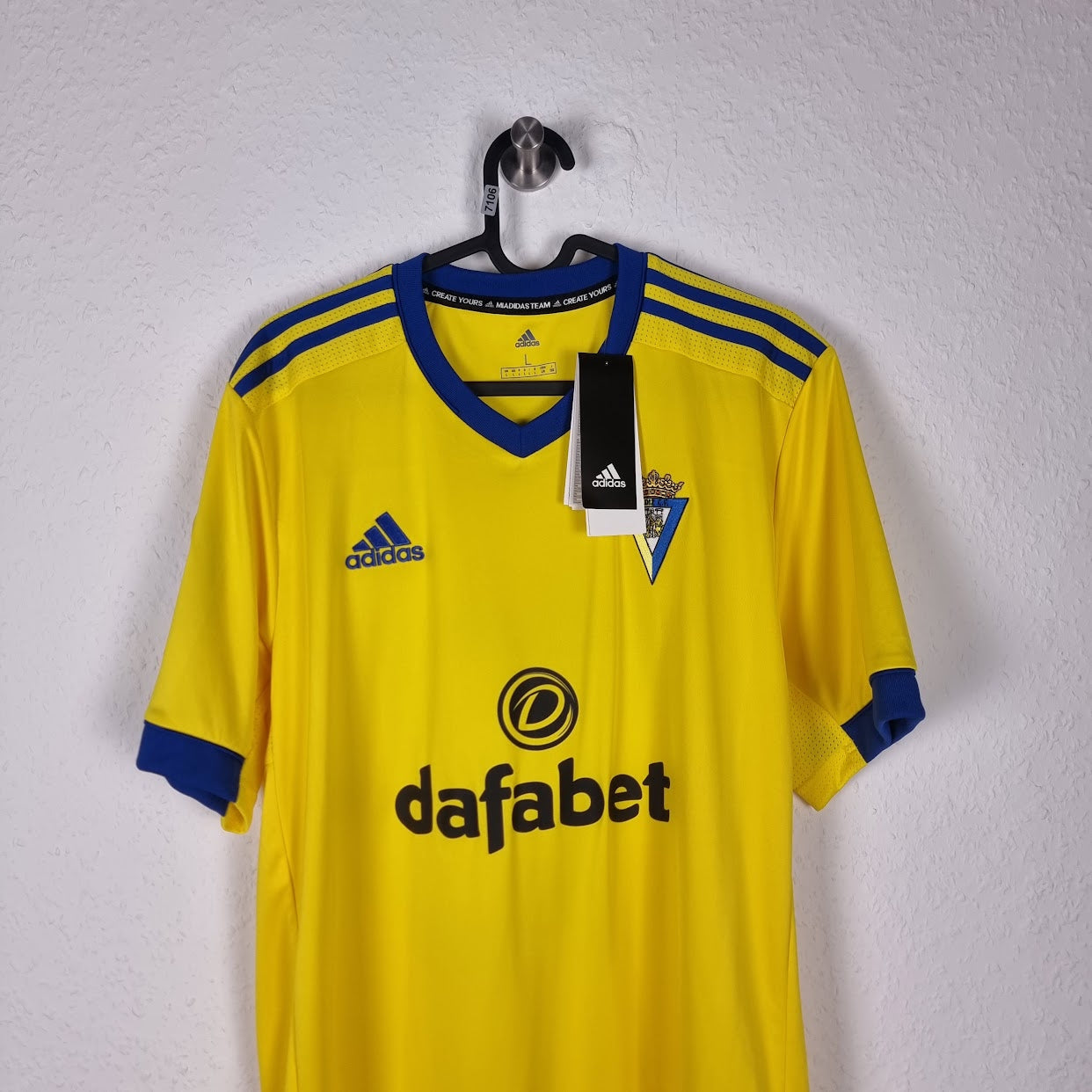 Trikot - Cádiz CF - Álvaro Negredo - 2020/2021 - L - Heim - Neu