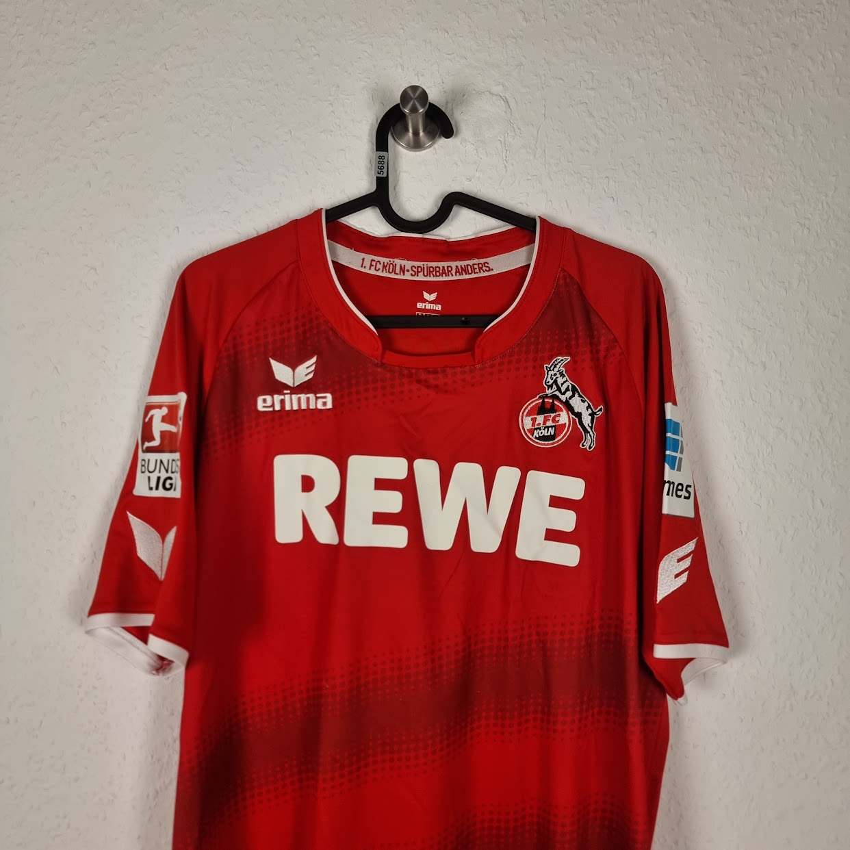 Trikot - 1. FC Köln - Dominique Heintz - 2015/2016 - L - Auswärts