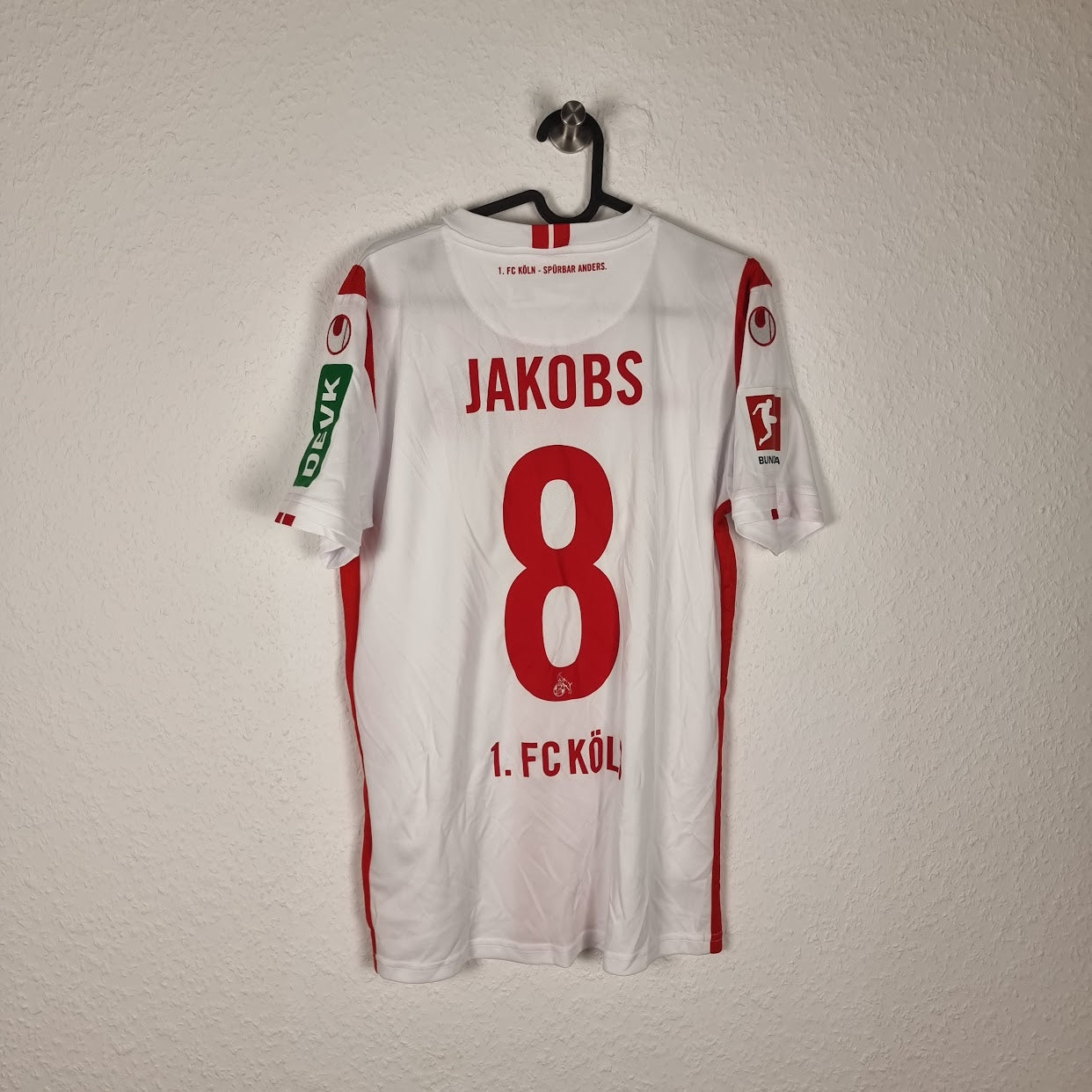 Trikot - 1. FC Köln - Ismail Jakobs - 2020/2021 - M - Heim - Neu