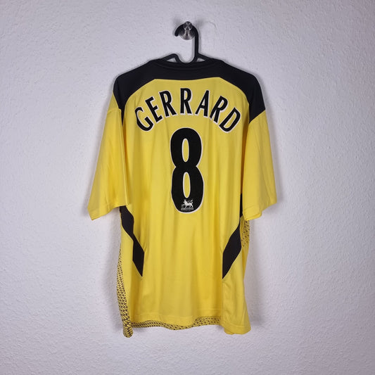 Trikot - FC Liverpool - Steven Gerrard - 2004/2005 - XL - Auswärts