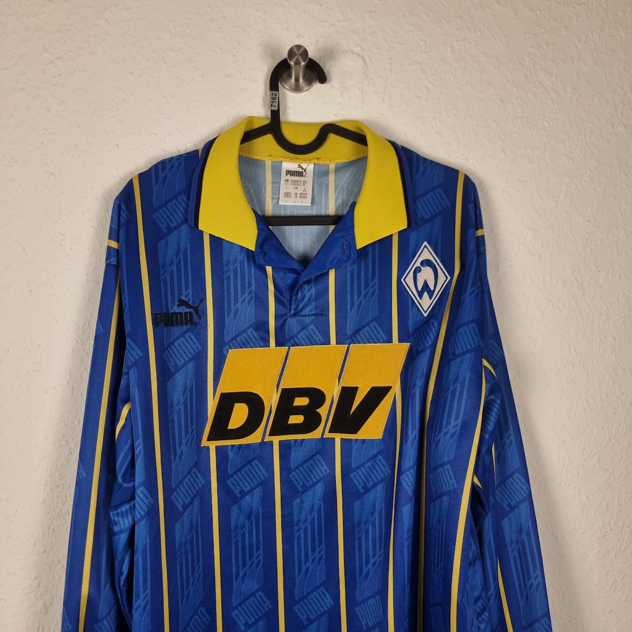 Trikot - SV Werder Bremen - Mario Basler - 1995/1996 - L - Auswärts