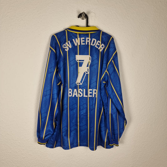 Jersey - SV Werder Bremen - Mario Basler - 1995/1996 - L - Away
