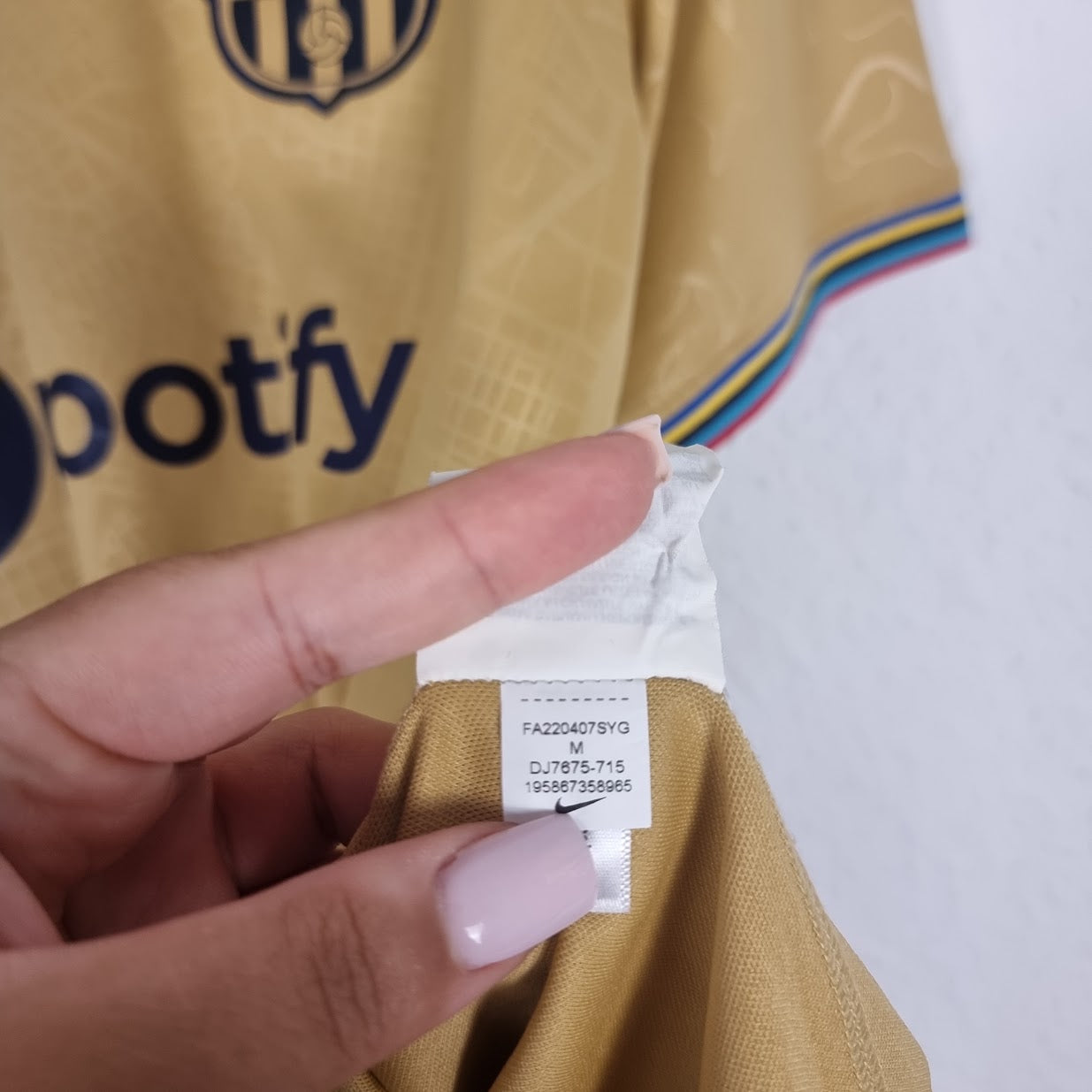 Trikot - FC Barcelona - Ronald Araújo - 2022/2023 - M - Auswärts