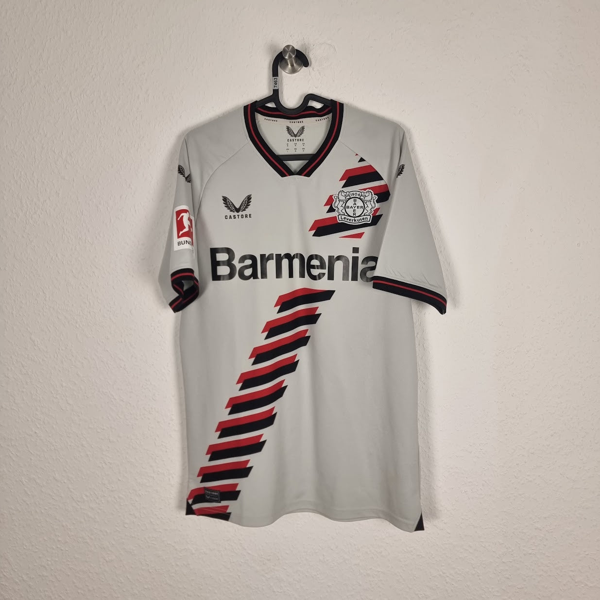 Trikot - Bayer 04 Leverkusen - Alejandro Grimaldo - 2023/2024 - M - Auswärts