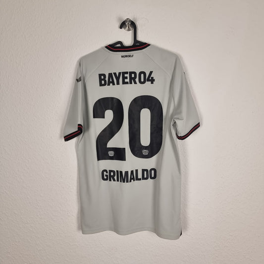 Trikot - Bayer 04 Leverkusen - Alejandro Grimaldo - 2023/2024 - M - Auswärts